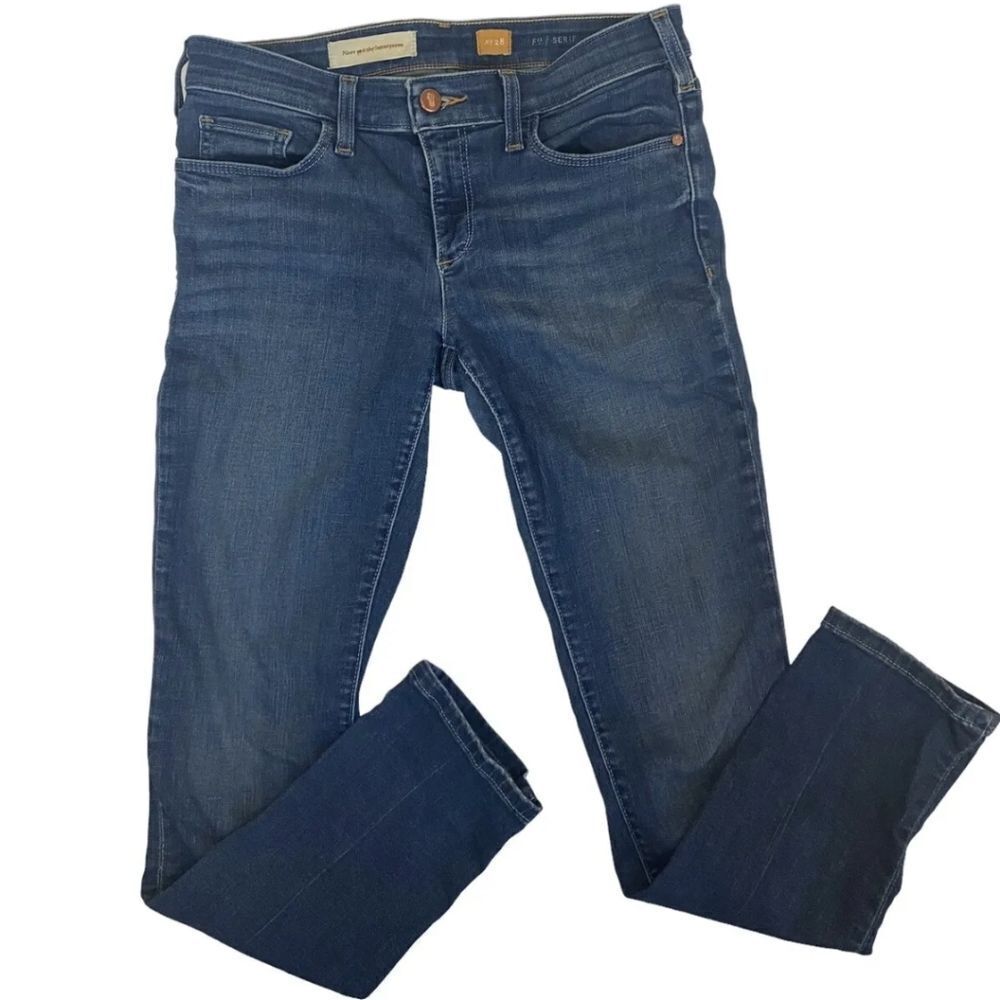 Pilcro and The Letterpress No 28 Skinny Denim Jeans Anthropologie sz 30x28